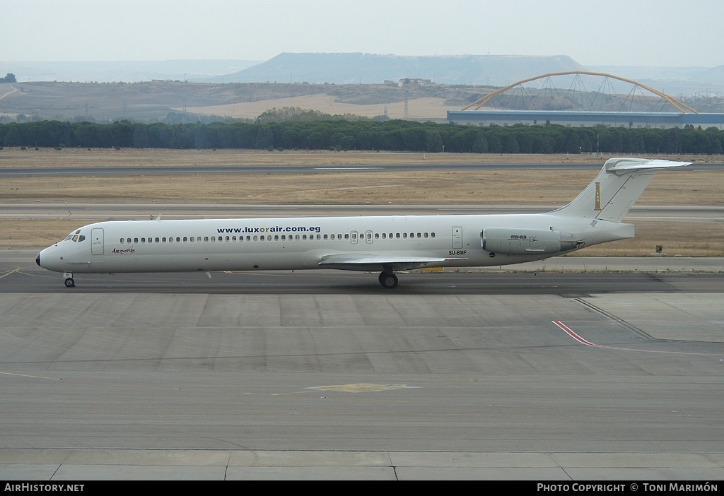 Aircraft Photo of SU-BMF | McDonnell Douglas MD-83 (DC-9-83) | Luxor Air | AirHistory.net #107904