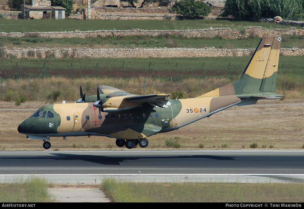 Aircraft Photo of T19B-06 | CASA/IPTN CN235M-100 | Spain - Air Force | AirHistory.net #107905