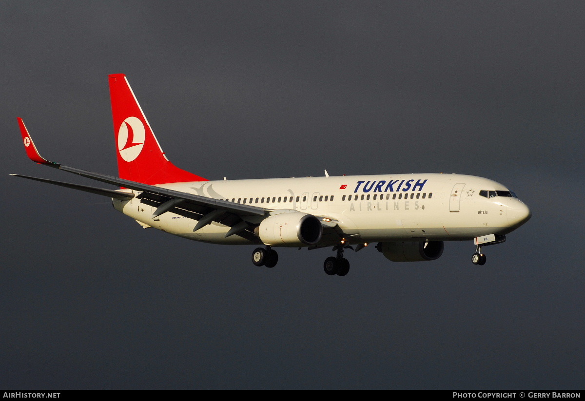 Aircraft Photo of TC-JFN | Boeing 737-8F2 | Turkish Airlines | AirHistory.net #107908