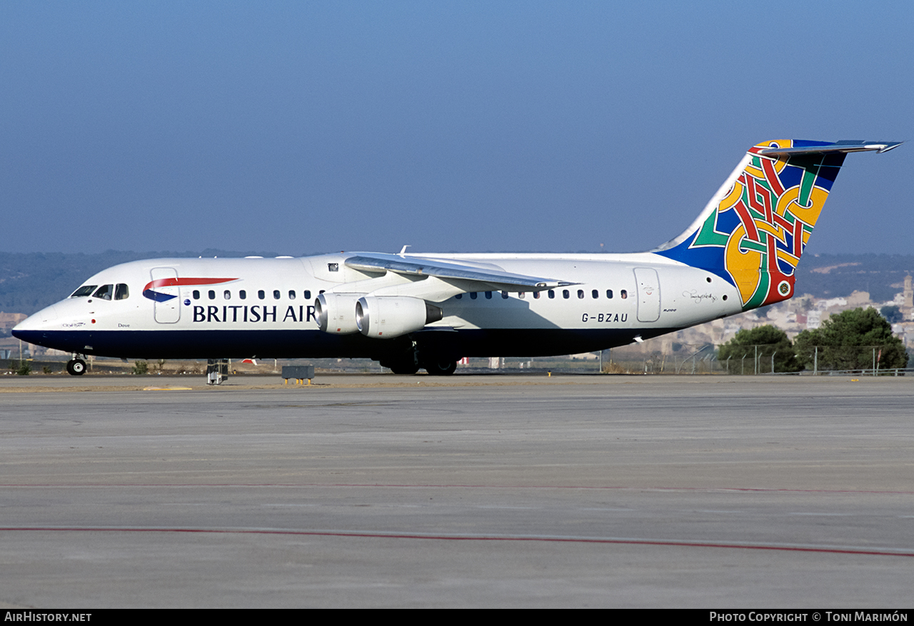 Aircraft Photo of G-BZAU | BAE Systems Avro 146-RJ100 | British Airways | AirHistory.net #107912