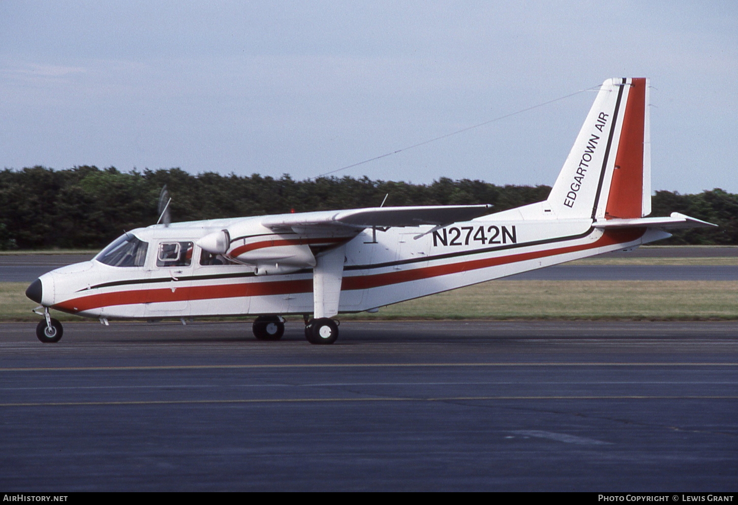 Aircraft Photo of N2742N | Britten-Norman BN-2A-21 Islander | Edgartown Air | AirHistory.net #107930