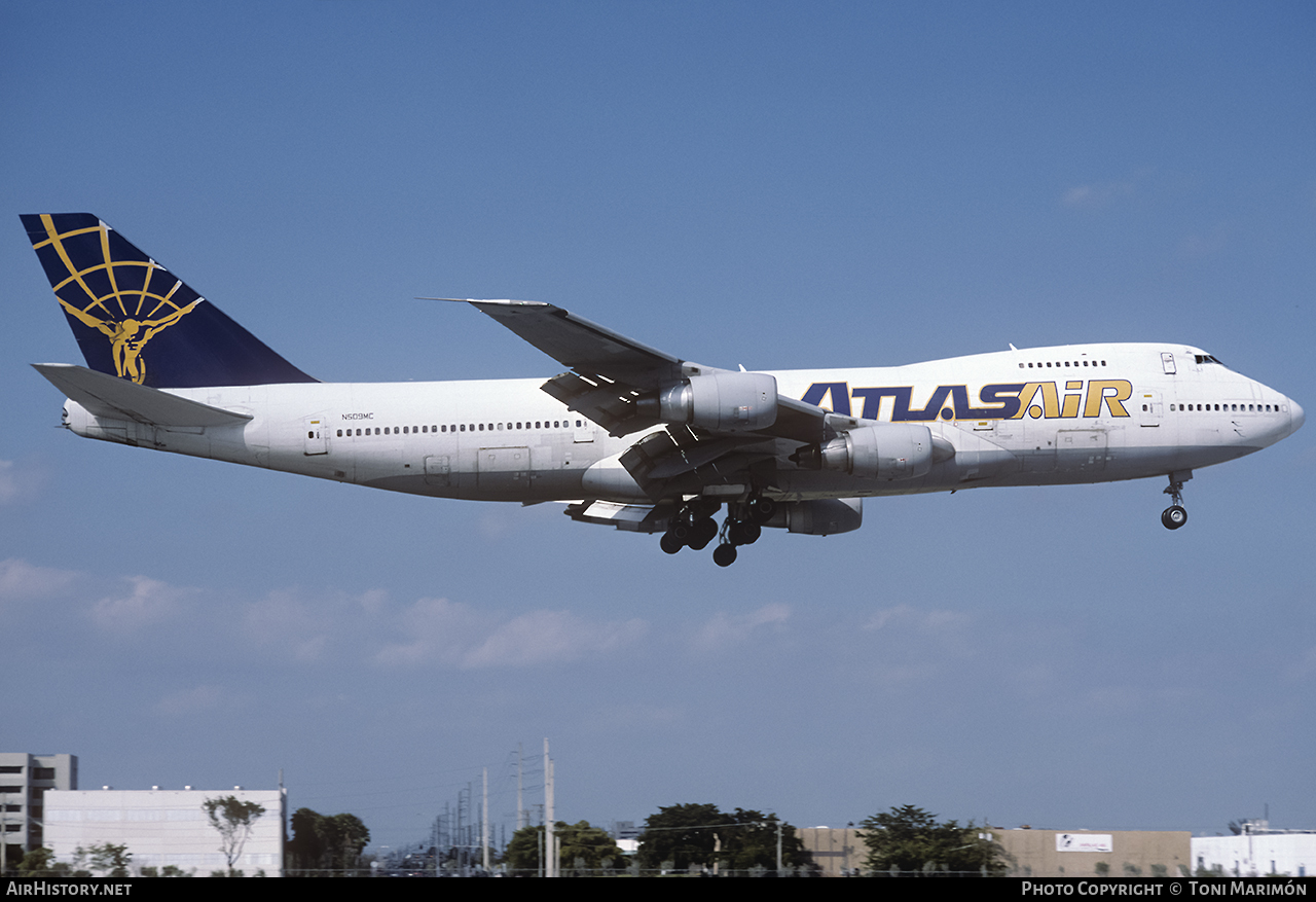 Aircraft Photo of N509MC | Boeing 747-230B(SF) | Atlas Air | AirHistory.net #107931