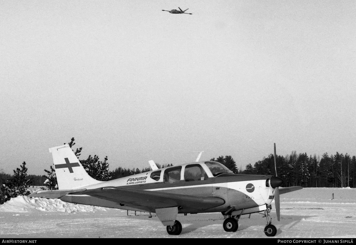 Aircraft Photo of OH-BDA | Beech B33 Debonair | Finnairin Ilmailuopisto - Finnair Flying Club | AirHistory.net #107933
