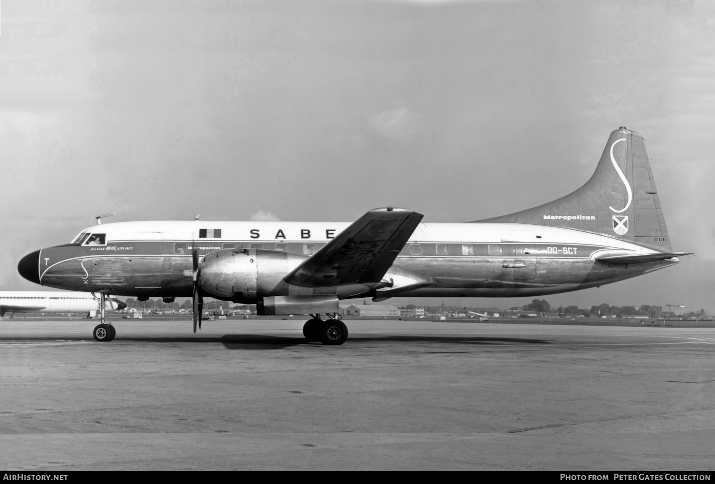 Aircraft Photo of OO-SCT | Convair 440-12 Metropolitan | Sabena | AirHistory.net #107942