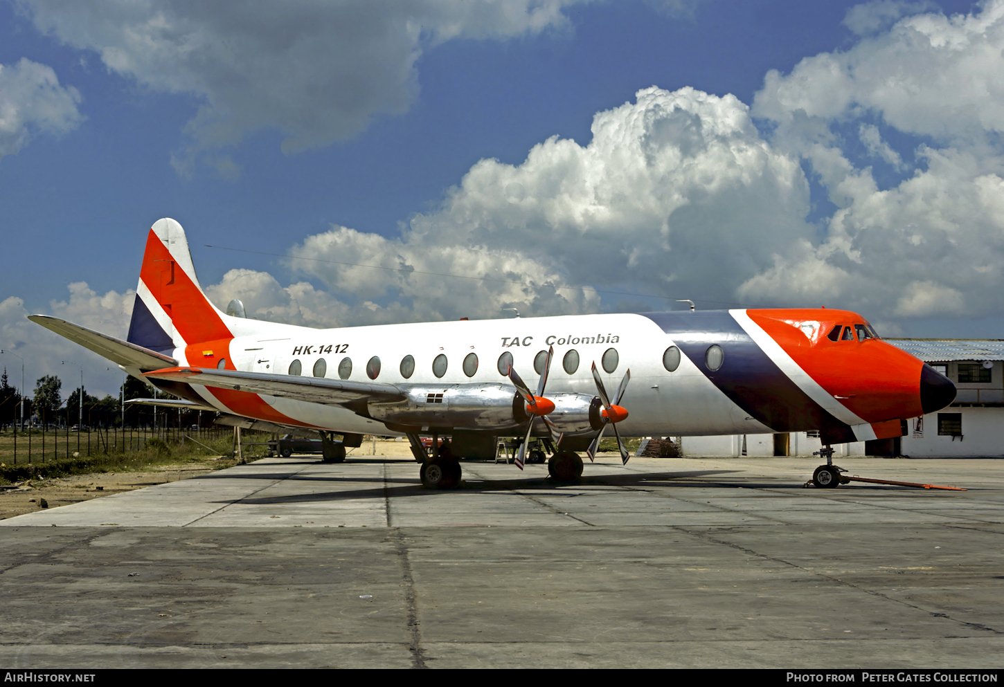 Aircraft Photo of HK-1412 | Vickers 837 Viscount | TAC Colombia - Transportes Aéreos del Cesar | AirHistory.net #107963