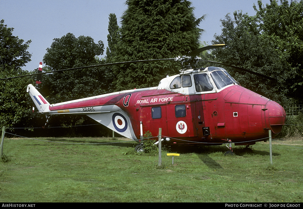Aircraft Photo of XR485 | Westland WS-55-3 Whirlwind HAR10 | UK - Air Force | AirHistory.net #107985