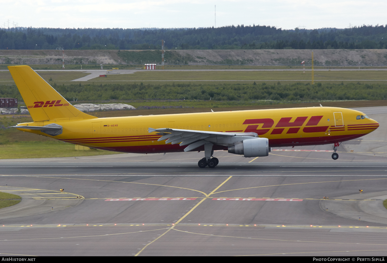 Aircraft Photo of D-AEAQ | Airbus A300B4-622R(F) | DHL International | AirHistory.net #107992