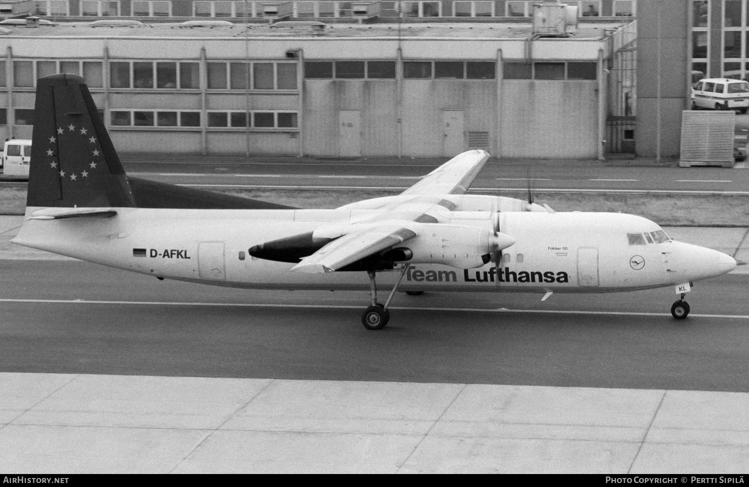 Aircraft Photo of D-AFKL | Fokker 50 | Team Lufthansa | AirHistory.net #107994