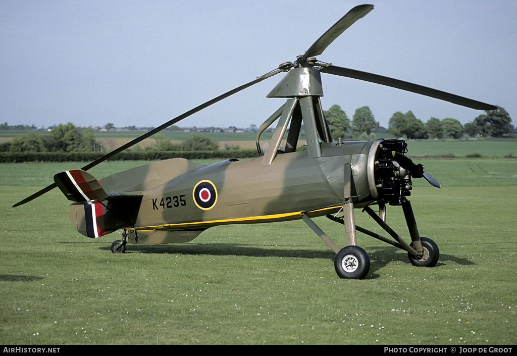 Aircraft Photo of G-AHMJ / K4235 | Cierva C-30 Rota I (671) | UK - Air Force | AirHistory.net #107998