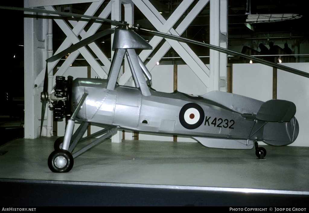 Aircraft Photo of K4232 | Cierva C-30 Rota I (671) | UK - Air Force | AirHistory.net #107999