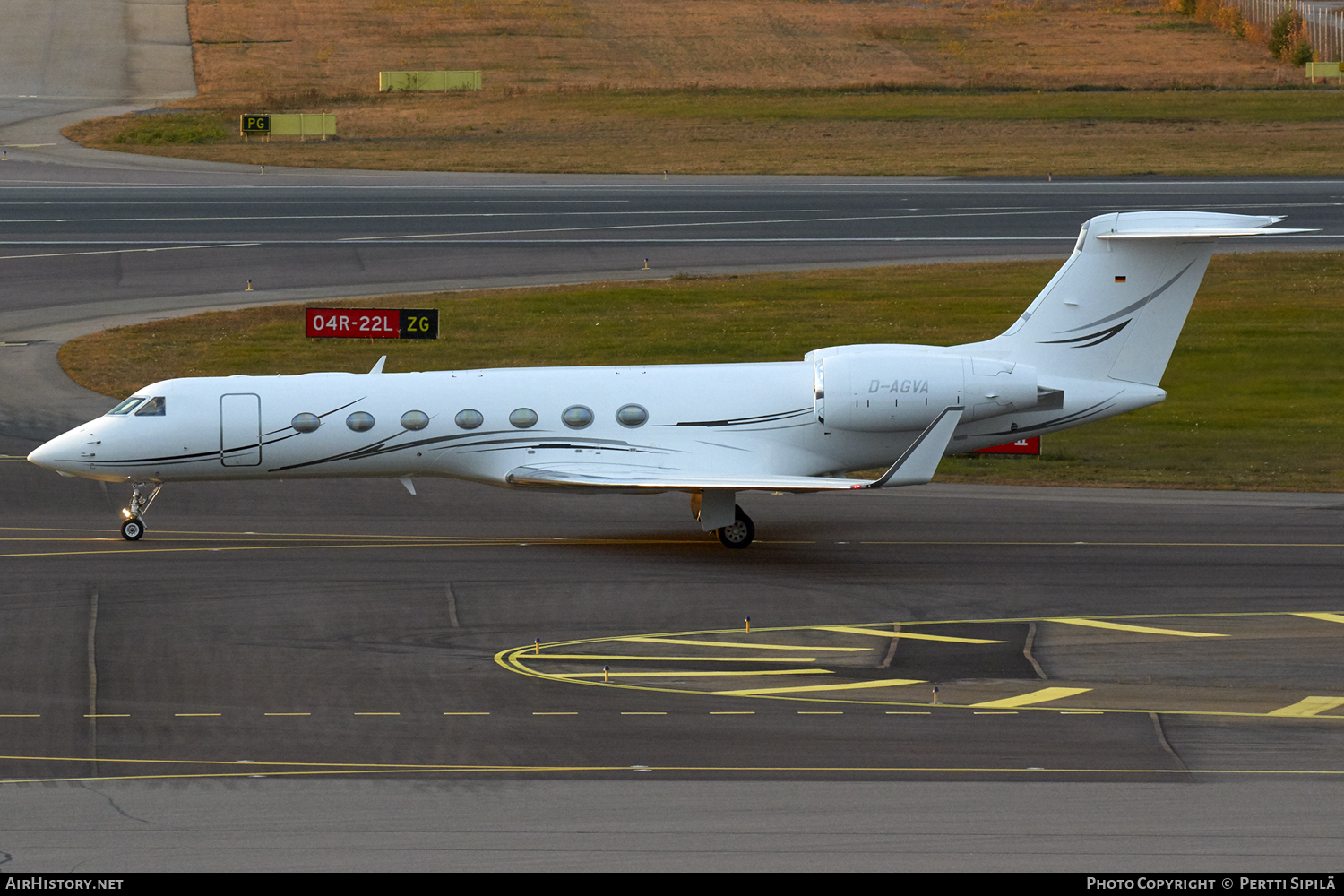 Aircraft Photo of D-AGVA | Gulfstream Aerospace G-V-SP Gulfstream G550 | AirHistory.net #108002