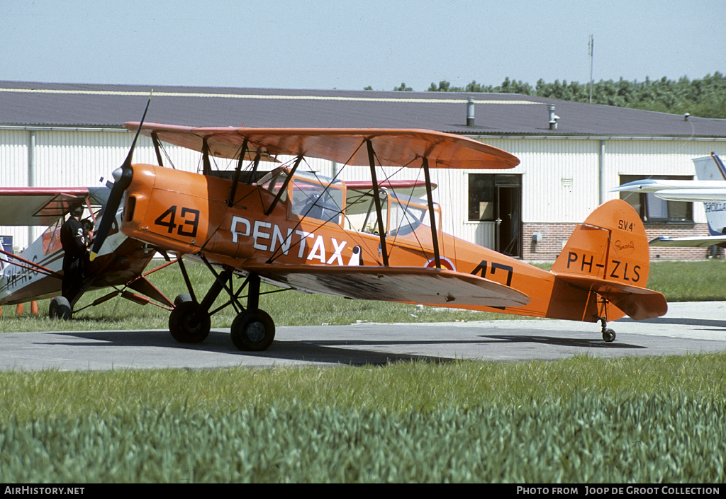 Aircraft Photo of PH-ZLS / 43 | Stampe-Vertongen SV-4B | Belgium - Air Force | AirHistory.net #108009