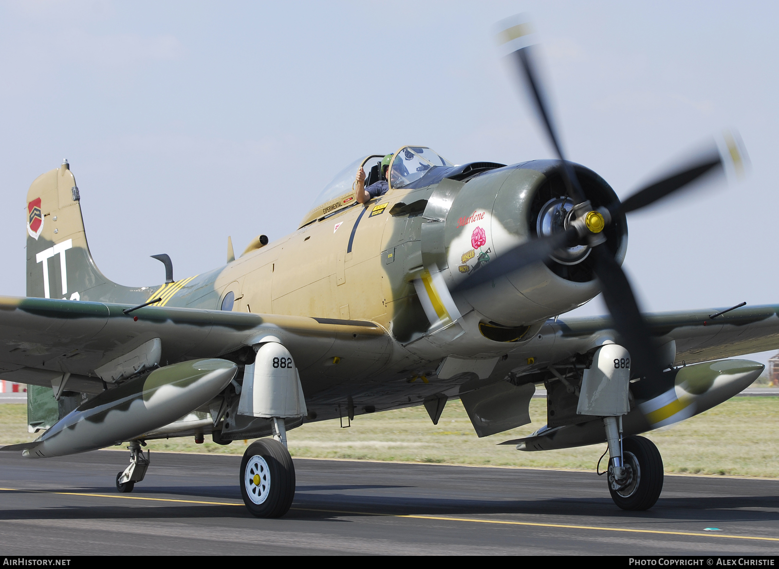 Aircraft Photo of N91945 / NX91945 | Douglas A-1D Skyraider | USA - Air Force | AirHistory.net #108014