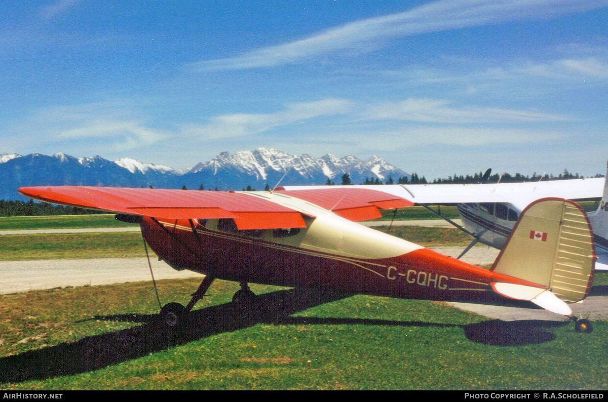 Aircraft Photo of CGQHG | Cessna 140 | AirHistory.net #108015