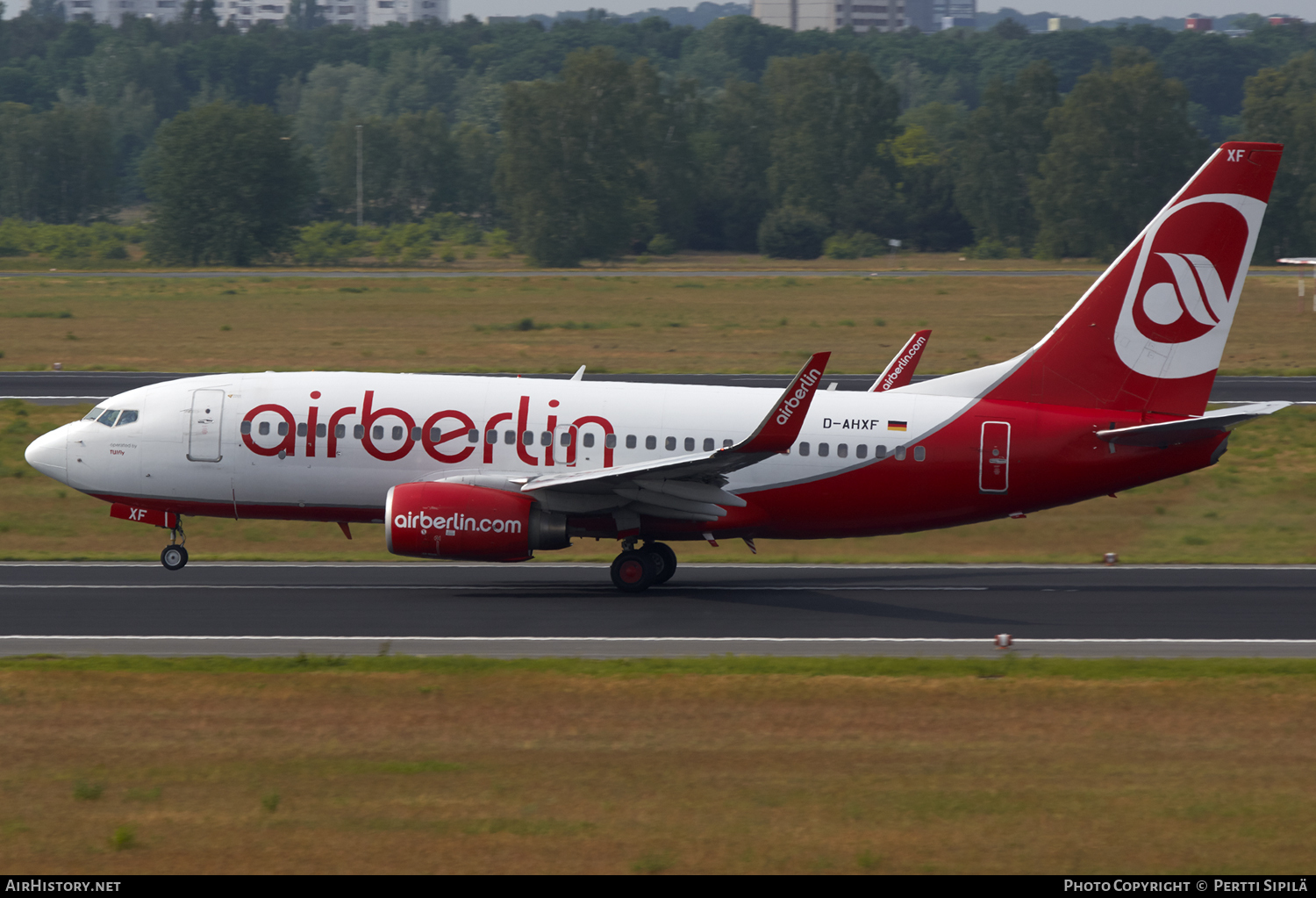 Aircraft Photo of D-AHXF | Boeing 737-7K5 | Air Berlin | AirHistory.net #108029