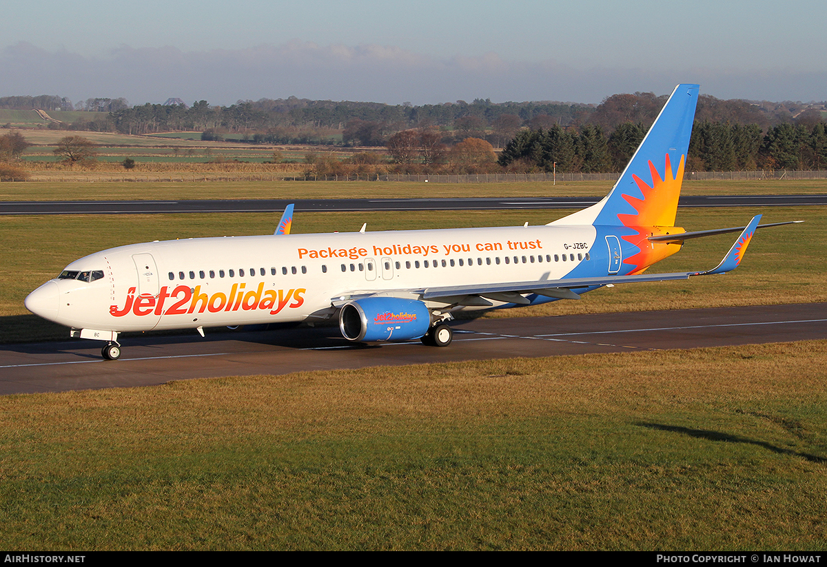 Aircraft Photo of G-JZBC | Boeing 737-800 | Jet2 Holidays | AirHistory.net #108059
