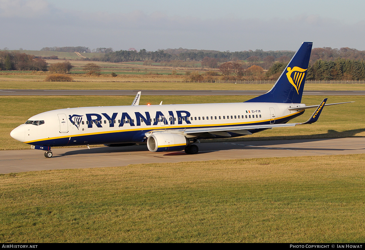 Aircraft Photo of EI-FIM | Boeing 737-8AS | Ryanair | AirHistory.net #108061