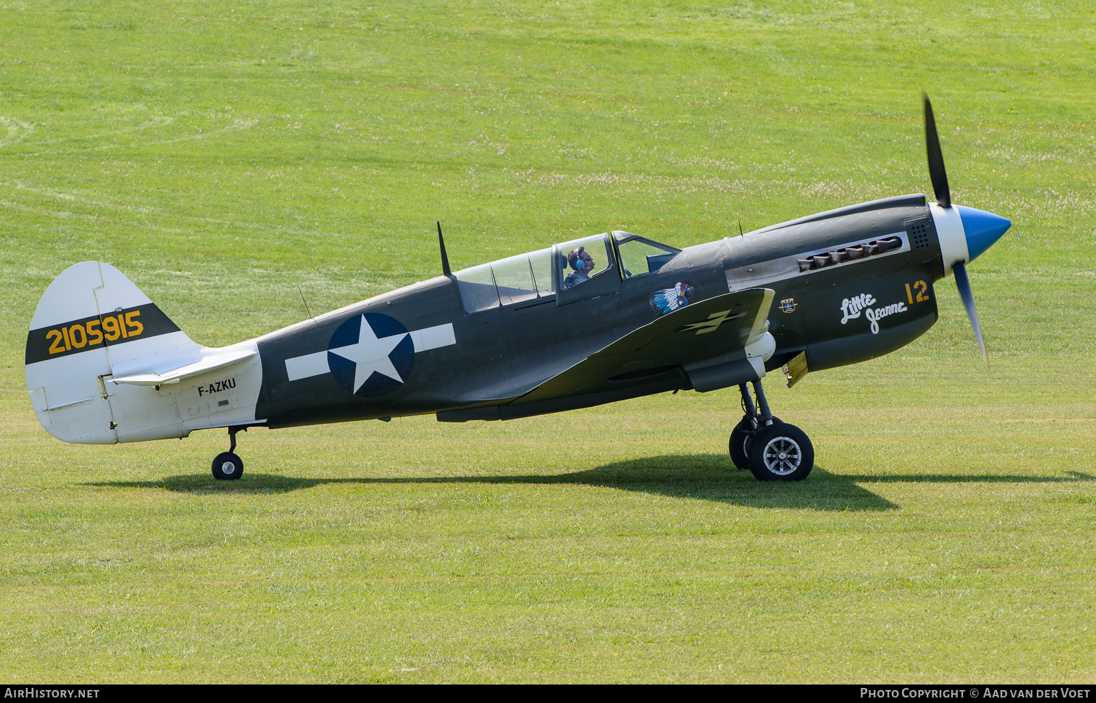 Aircraft Photo of F-AZKU / 2105915 | Curtiss P-40N Warhawk | USA - Air Force | AirHistory.net #108079