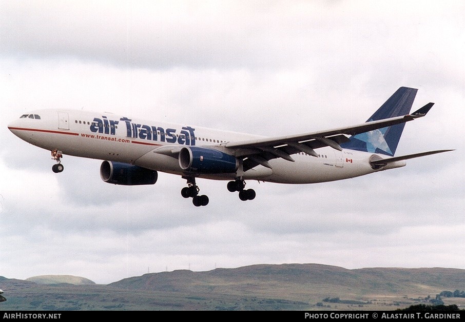 Aircraft Photo of C-GITS | Airbus A330-243 | Air Transat | AirHistory.net #108107