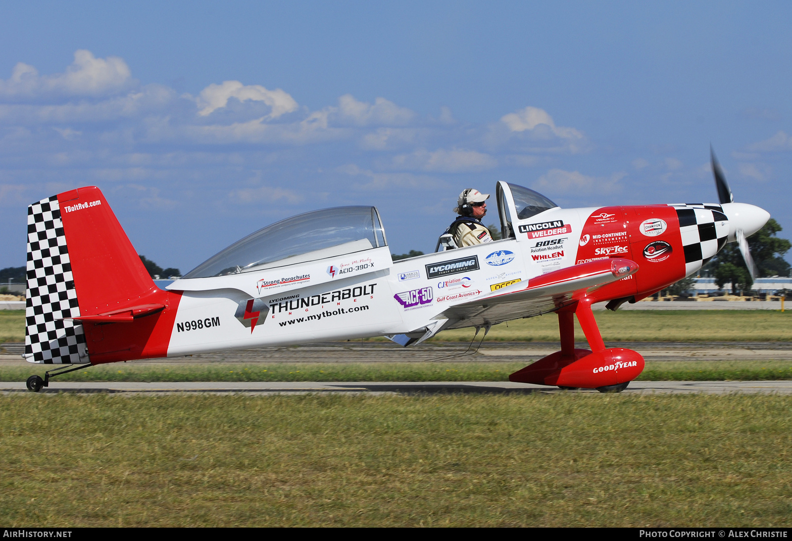 Aircraft Photo of N998GM | Van's RV-8 | AirHistory.net #108116