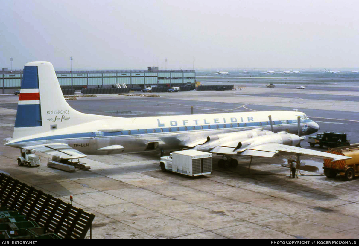 Aircraft Photo of TF-LLH | Canadair CL-44D4-1 | Loftleidir - Icelandic Airlines | AirHistory.net #108119