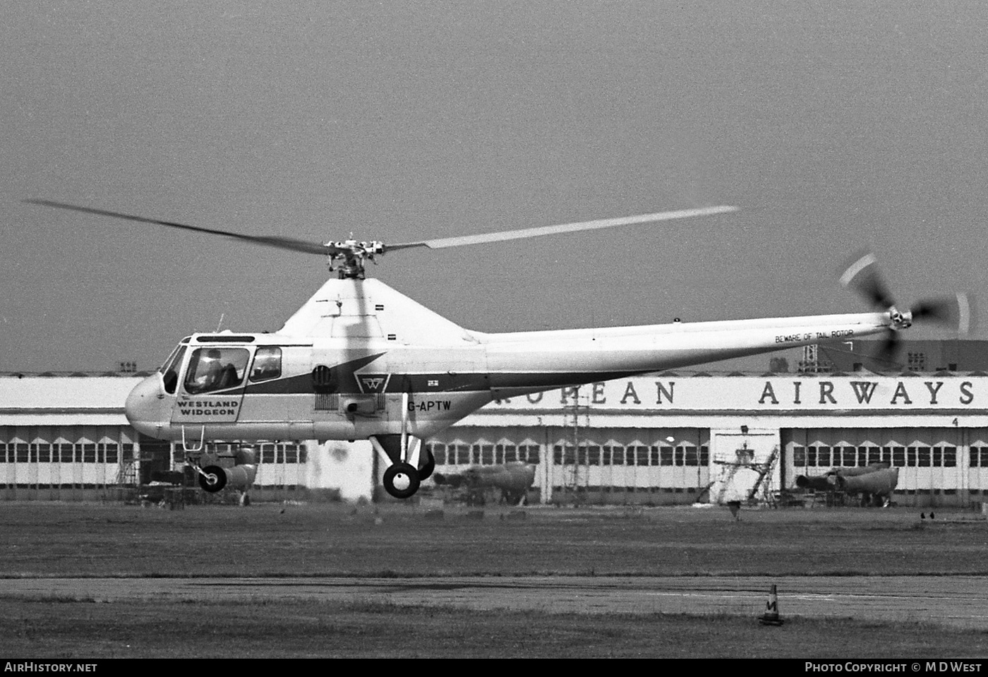 Aircraft Photo of G-APTW | Westland WS-51A Series 2 Widgeon | Westland | AirHistory.net #108132