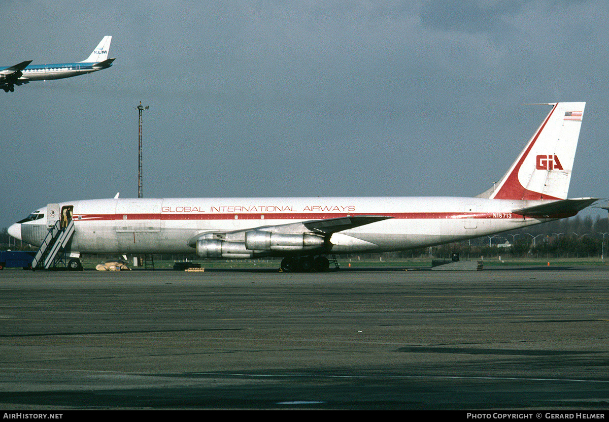 Aircraft Photo of N15713 | Boeing 707-331C | Global International Airways - GIA | AirHistory.net #108149