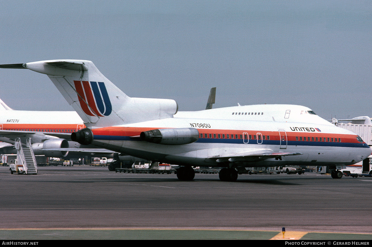 Aircraft Photo of N7080U | Boeing 727-22 | United Airlines | AirHistory.net #108150