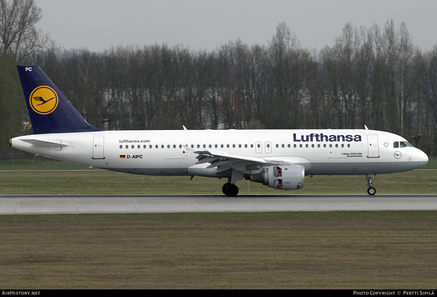 Aircraft Photo of D-AIPC | Airbus A320-211 | Lufthansa | AirHistory.net #108155