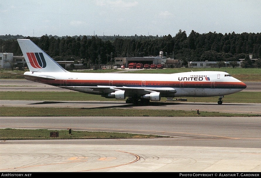 Aircraft Photo of N4716U | Boeing 747-122 | United Airlines | AirHistory.net #108156
