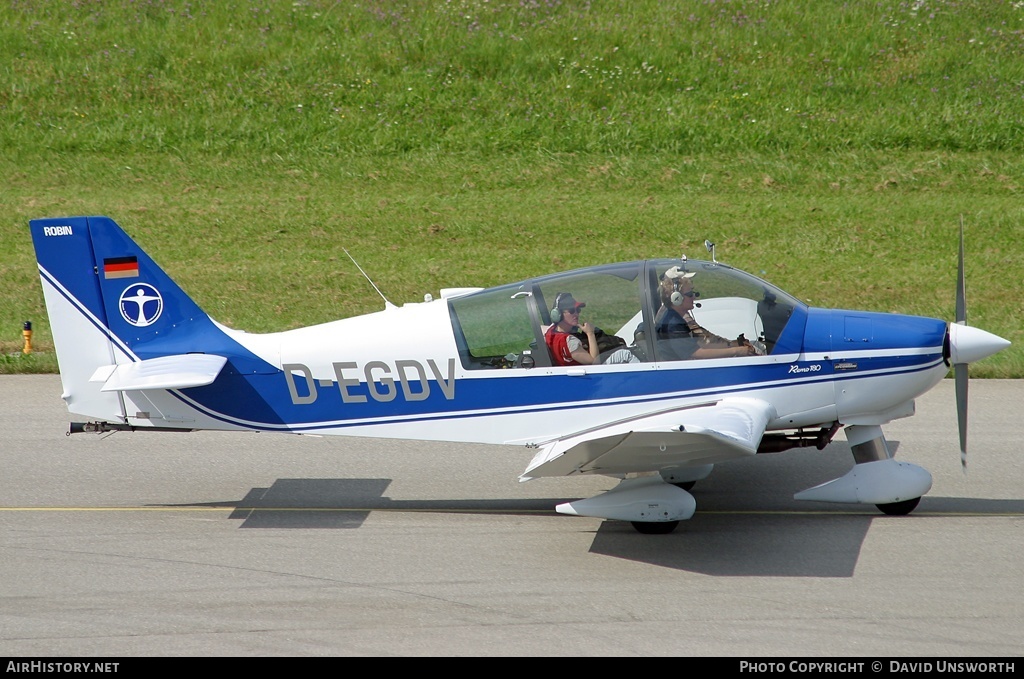 Aircraft Photo of D-EGDV | Robin DR-400-180R | AirHistory.net #108158