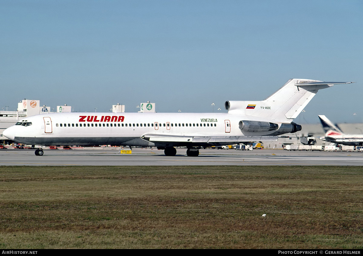 Aircraft Photo of YV-463C | Boeing 727-295 | Zuliana de Aviación | AirHistory.net #108175