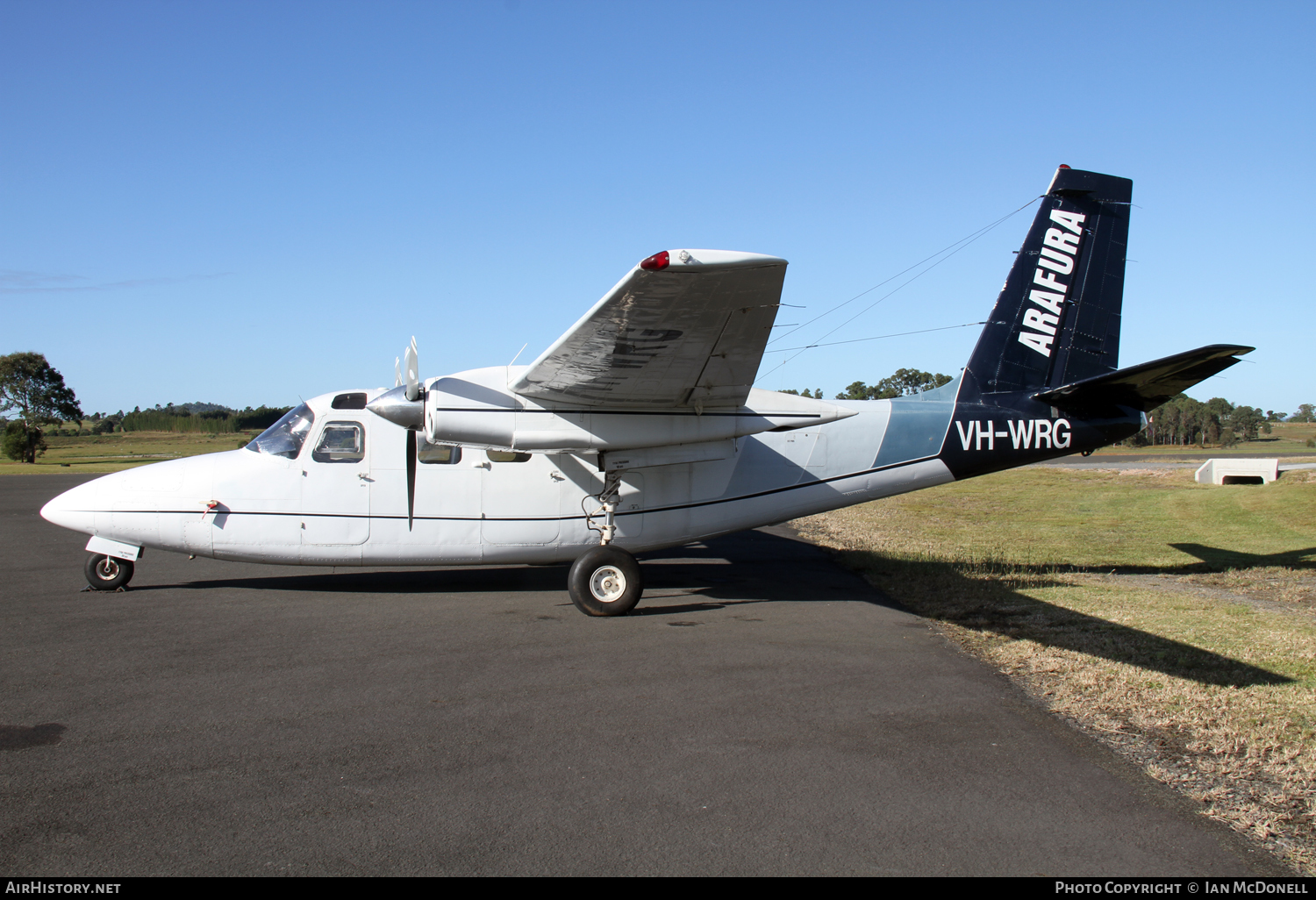 Aircraft Photo of VH-WRG | Rockwell 500S Shrike Commander | Arafura Aviation | AirHistory.net #108177
