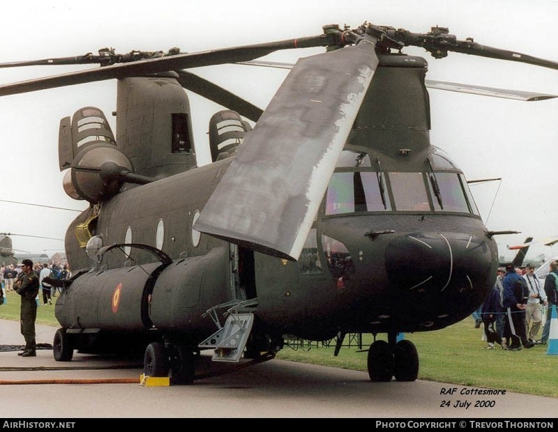 Aircraft Photo of HT17-12 | Boeing CH-47D Chinook (414) | Spain - Army | AirHistory.net #108183