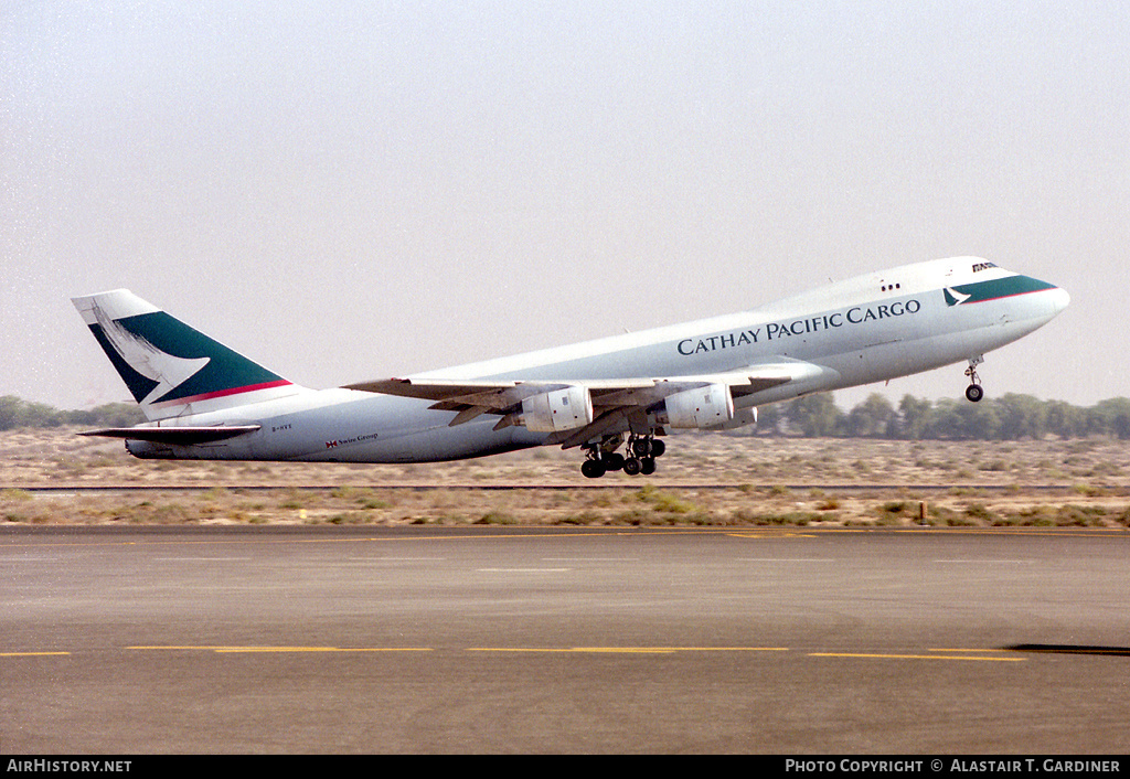 Aircraft Photo of B-HVX | Boeing 747-267F/SCD | Cathay Pacific Airways Cargo | AirHistory.net #108190