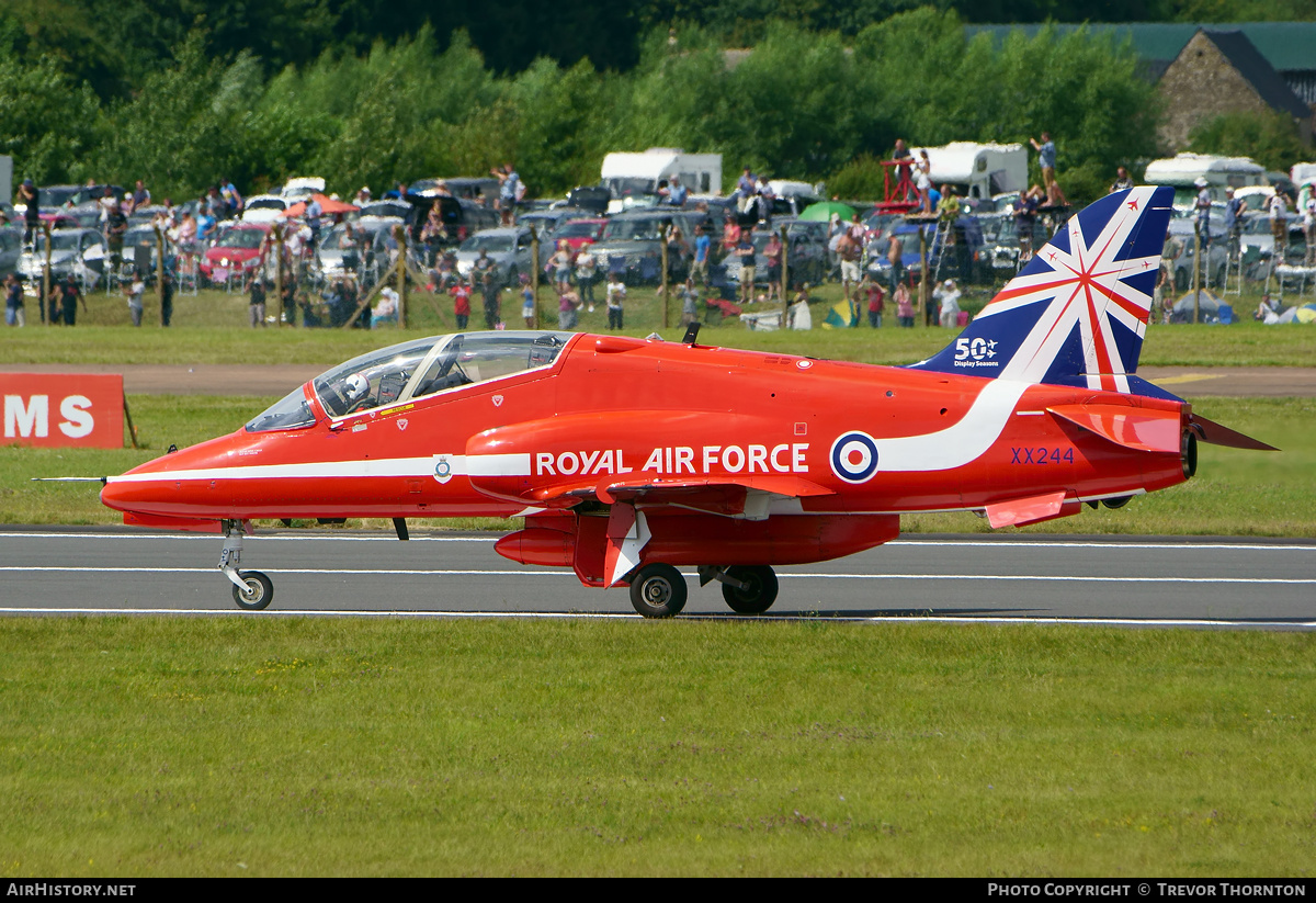 Aircraft Photo of XX244 | British Aerospace Hawk T1 | UK - Air Force | AirHistory.net #108196