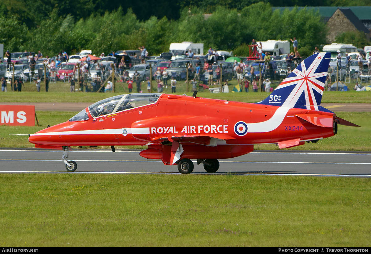 Aircraft Photo of XX244 | British Aerospace Hawk T.1 | UK - Air Force | AirHistory.net #108196