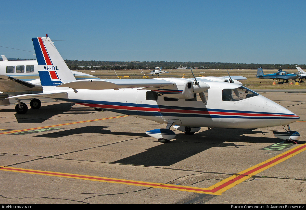 Aircraft Photo of VH-IYL | Partenavia P-68B | AirHistory.net #108212