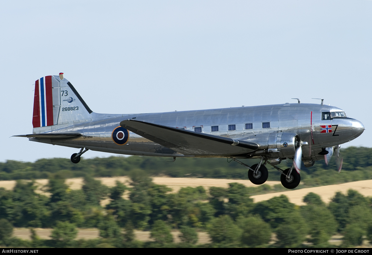 Aircraft Photo of LN-WND / 268823 | Douglas C-53D Skytrooper | Norway - Air Force | AirHistory.net #108216