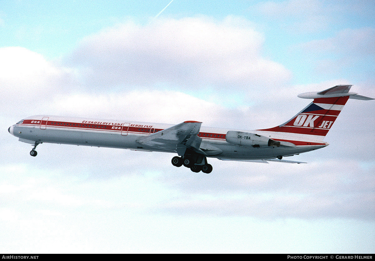 Aircraft Photo of OK-YBA | Ilyushin Il-62 | ČSA - Československé Aerolinie - Czechoslovak Airlines | AirHistory.net #108223