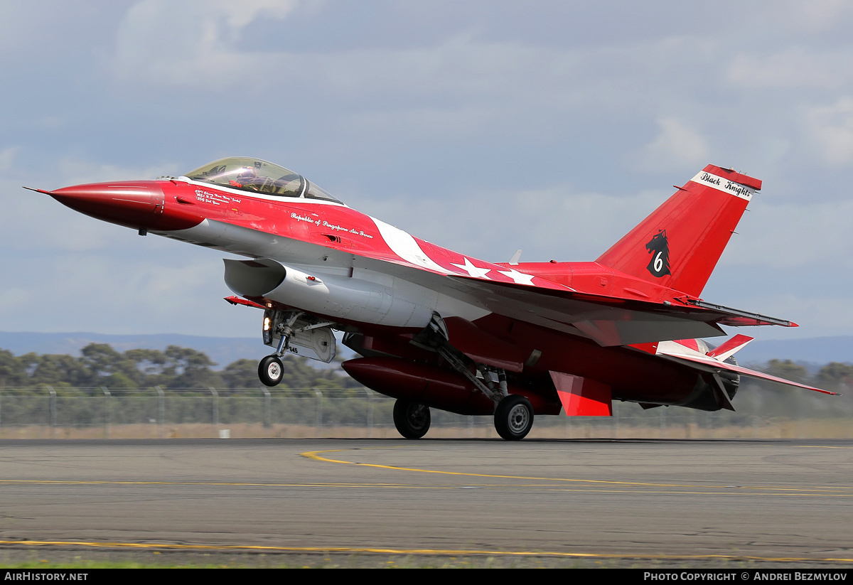 Aircraft Photo of 645 | Lockheed Martin F-16CJ Fighting Falcon | Singapore - Air Force | AirHistory.net #108224