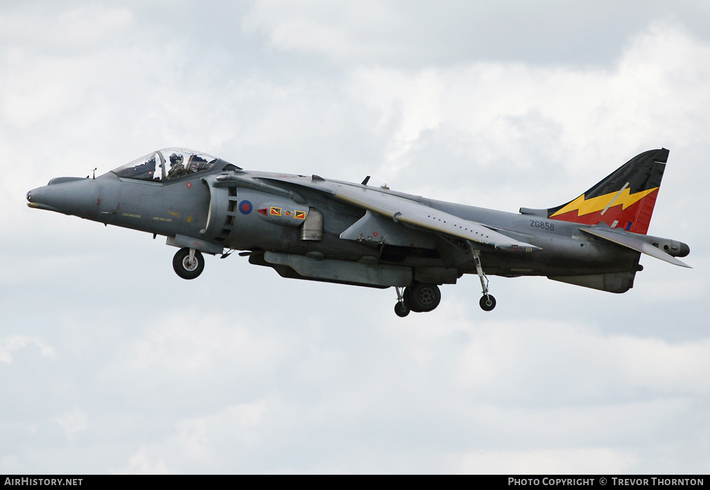 Aircraft Photo of ZG858 | British Aerospace Harrier GR9 | UK - Air Force | AirHistory.net #108231