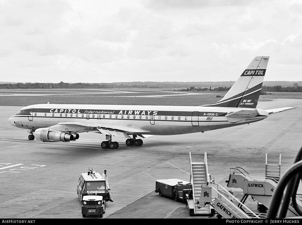 Aircraft Photo of N4906C | Douglas DC-8-55 | Capitol International Airways | AirHistory.net #108232