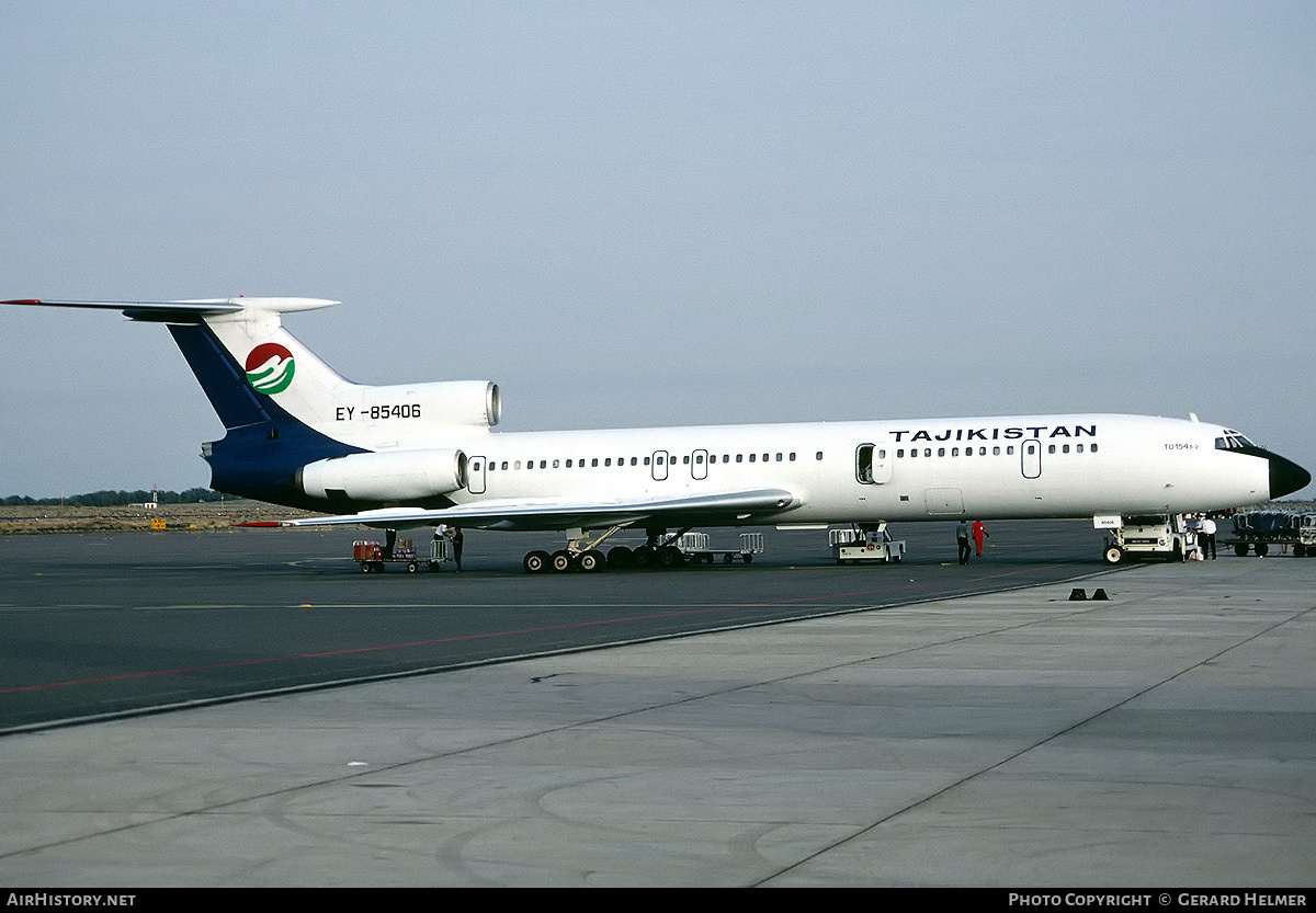 Aircraft Photo of EY-85406 | Tupolev Tu-154B-2 | Tajikistan Airlines | AirHistory.net #108238