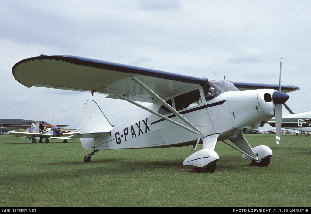 Aircraft Photo of G-PAXX | Piper PA-20-135 Pacer | AirHistory.net #108254
