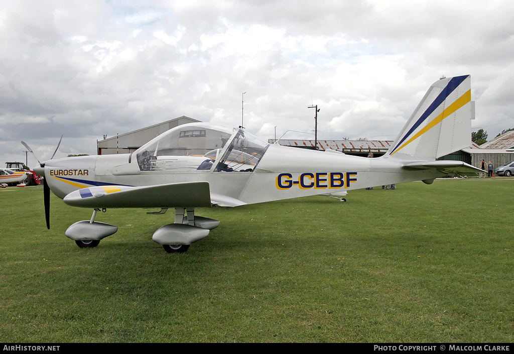 Aircraft Photo of G-CEBF | Evektor-Aerotechnik EV-97A Eurostar | AirHistory.net #108262