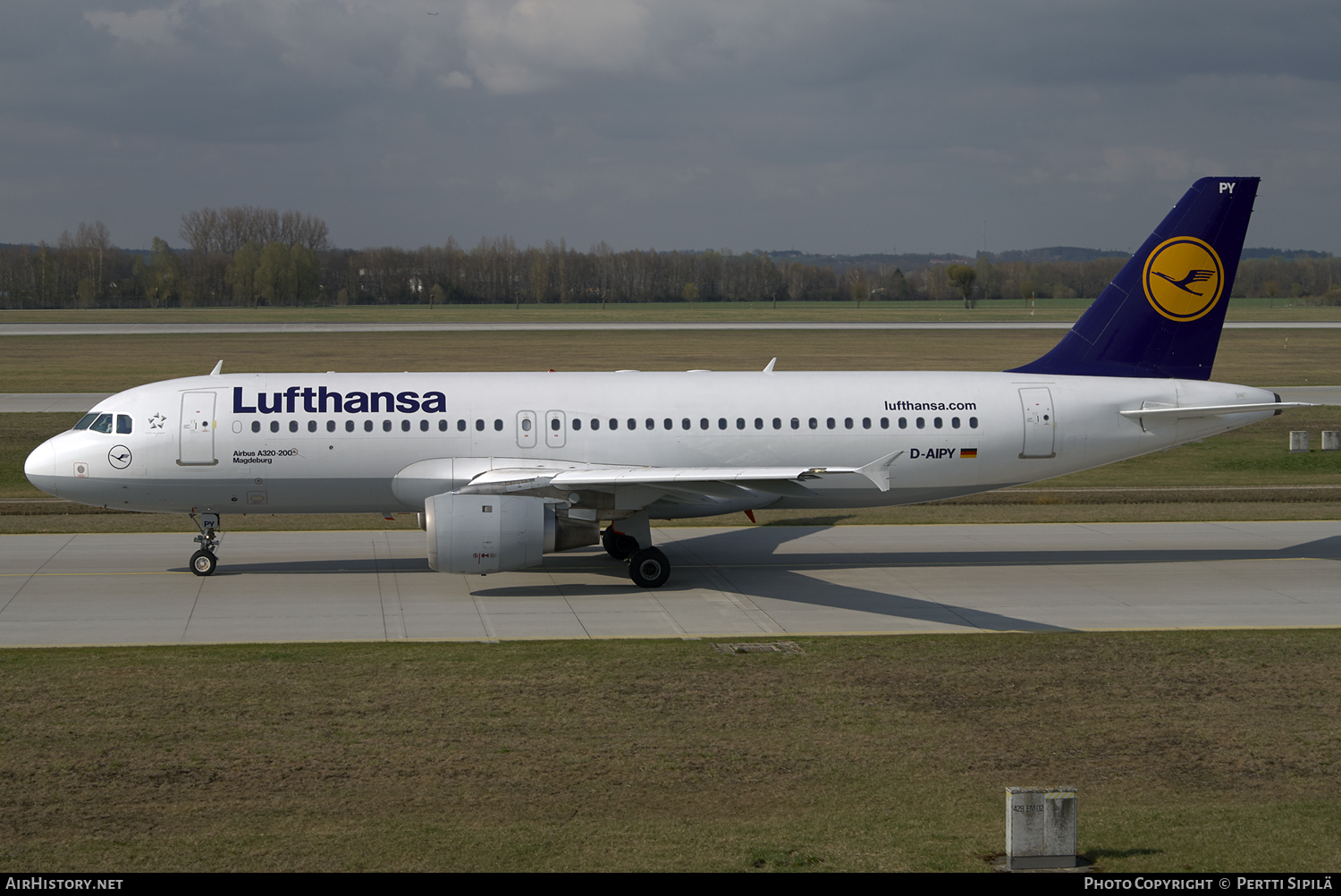 Aircraft Photo of D-AIPY | Airbus A320-211 | Lufthansa | AirHistory.net #108286