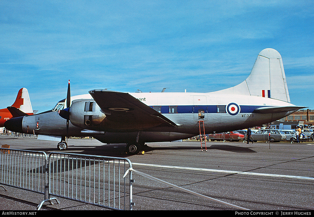 Aircraft Photo of WF379 | Vickers 668 Varsity T.1 | UK - Air Force | AirHistory.net #108289