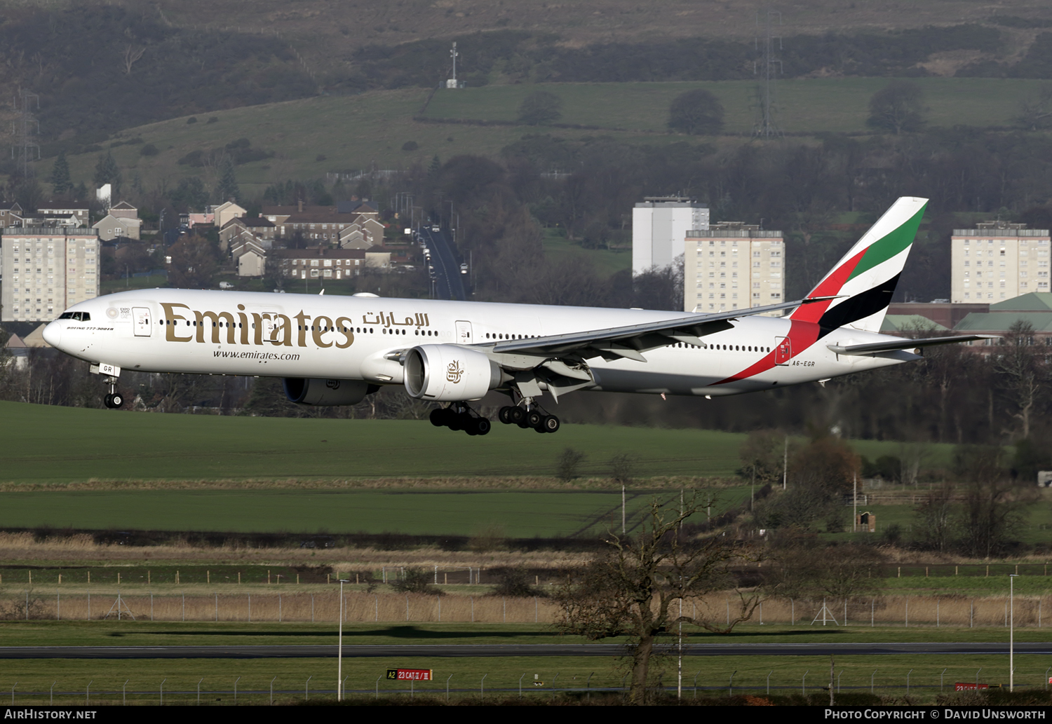 Aircraft Photo of A6-EGR | Boeing 777-31H/ER | Emirates | AirHistory.net #108314