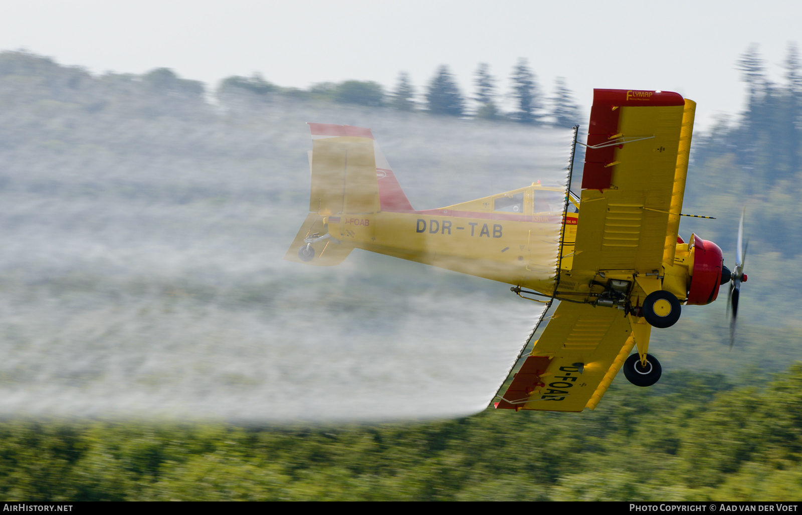 Aircraft Photo of D-FOAB / DDR-TAB | PZL-Okecie PZL-106AR Kruk | Gehling Flugtechnik | Interflug | AirHistory.net #108323